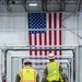 Michigan National Guard members place beds at COVID-19 alternate care facility