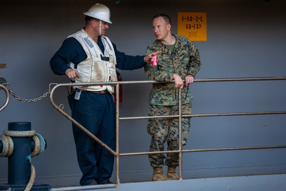 Ready for anything: 31st MEU embarks Marines and equipment