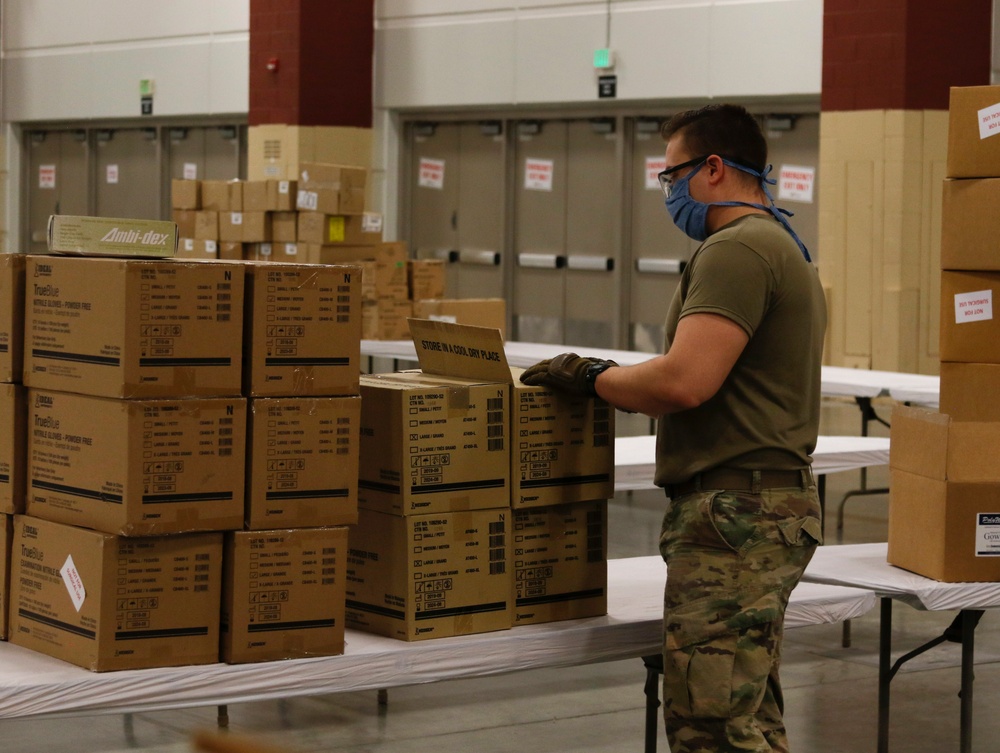 Wisconsin National Guard lending a helping hand at Milwaukee County alternate care facility