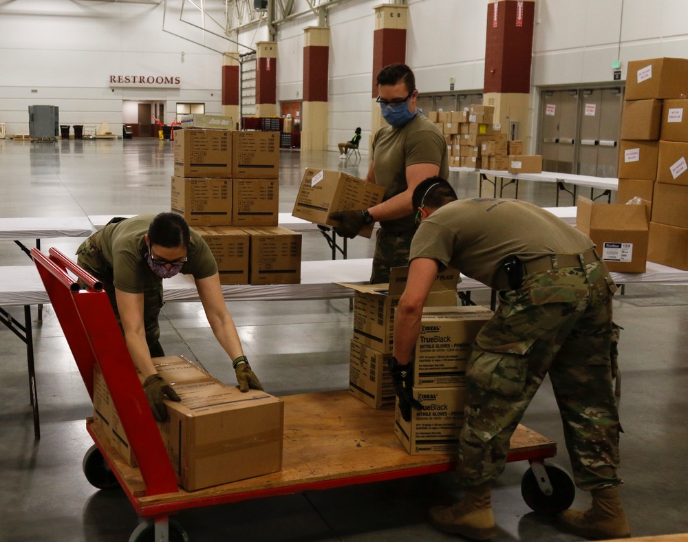 Wisconsin National Guard lending a helping hand at Milwaukee County alternate care facility