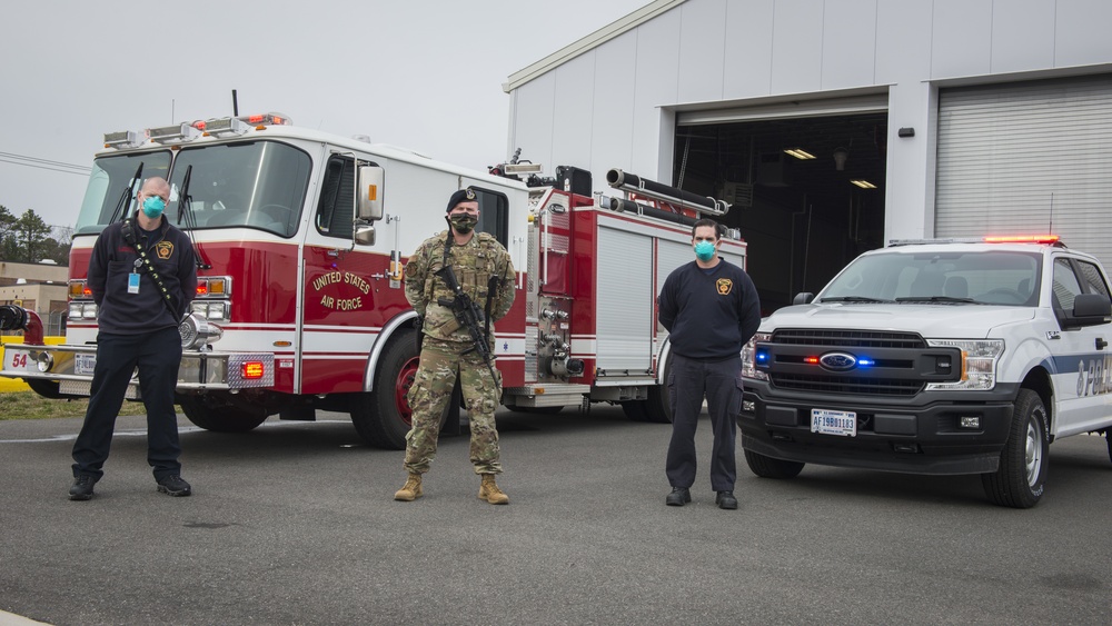 CTANG fire department, Security Forces maintain readiness during COVID-19