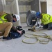 Tradesmen work 24/7 to create 280 patient COVID19 ACF at Elgin