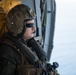 U.S. Sailor observes flight operations