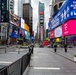 Streets Of Manhattan Are Empty As Residents Stay Home