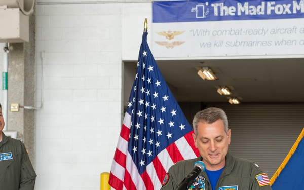 Change of Command Ceremony for Patrol Squadron VP-5