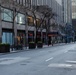 Streets Of Manhattan Are Empty As Residents Stay Home