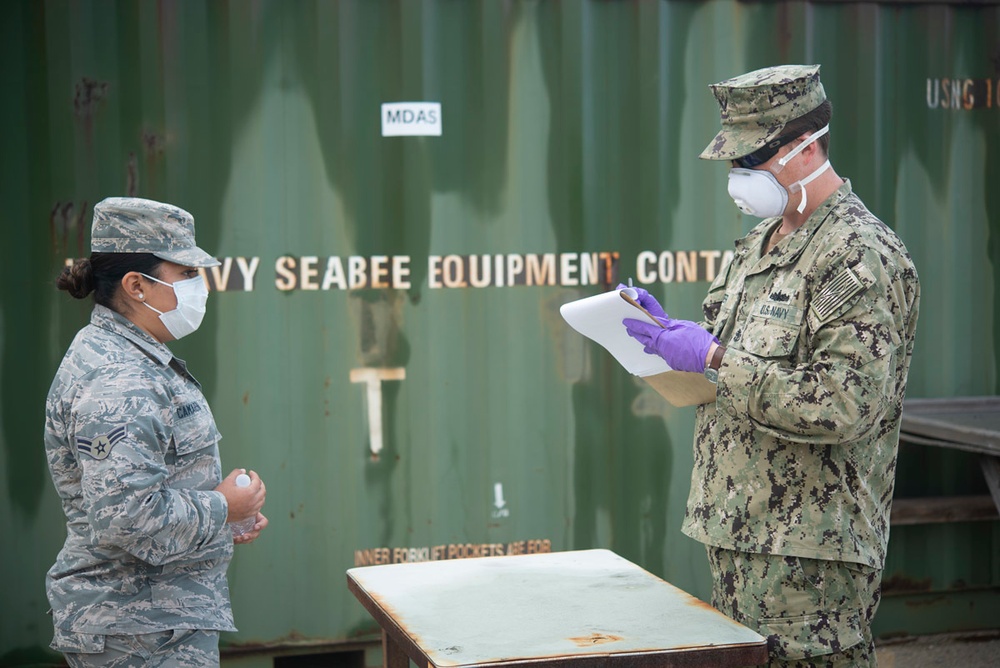 NCG-1 Aids 146th Airlift Wing in Small Arms Range Support During COVID-19 Pandemic