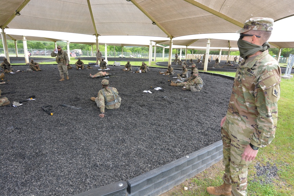 BOLC students train at Camp Bullis during COVID-19 response