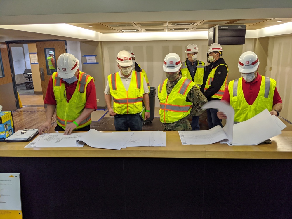 Construction continues at West Lake COVID19 ACF
