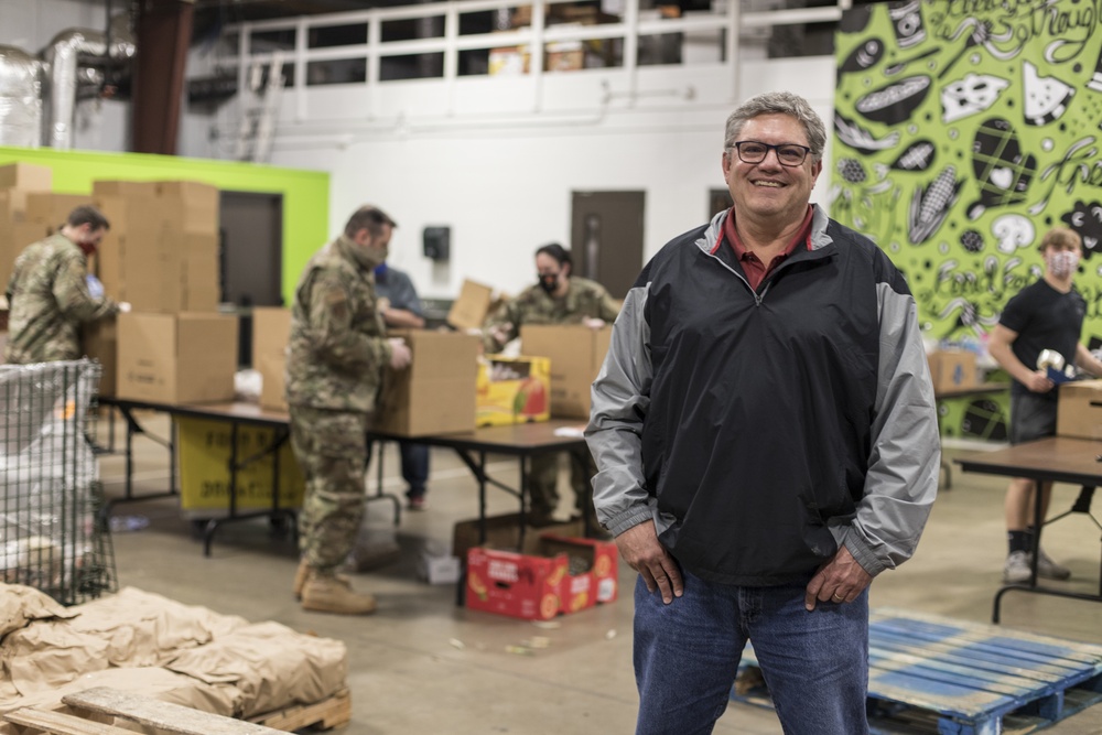 Peter Vogel, CEO of the South Michigan Food Bank