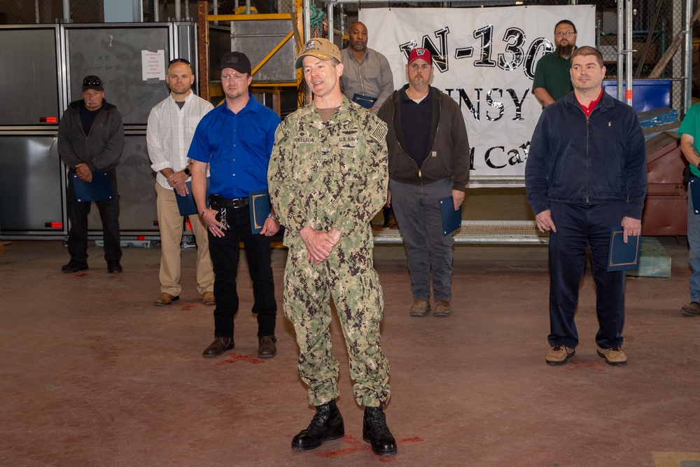 Ford Forges Forward Thanks to Norfolk Naval Shipyard Off-Yard Carriers Team