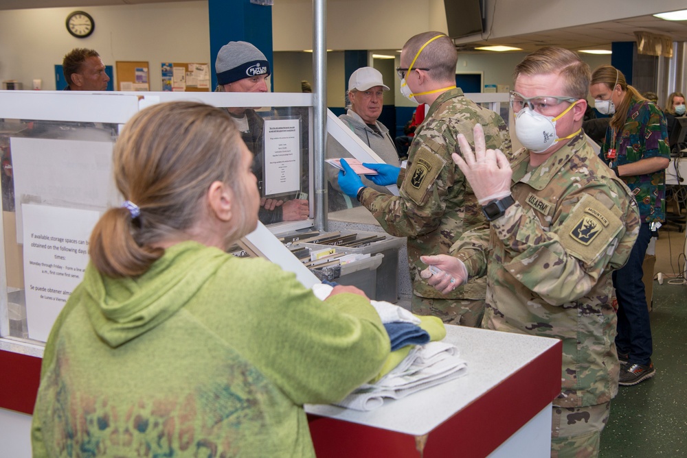 Colorado National Guard Members support the COVID-19 Response Efforts