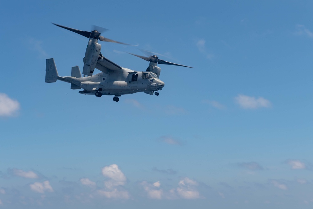 USS America (LHA 6) Conducts Flight Operations April 20, 2020