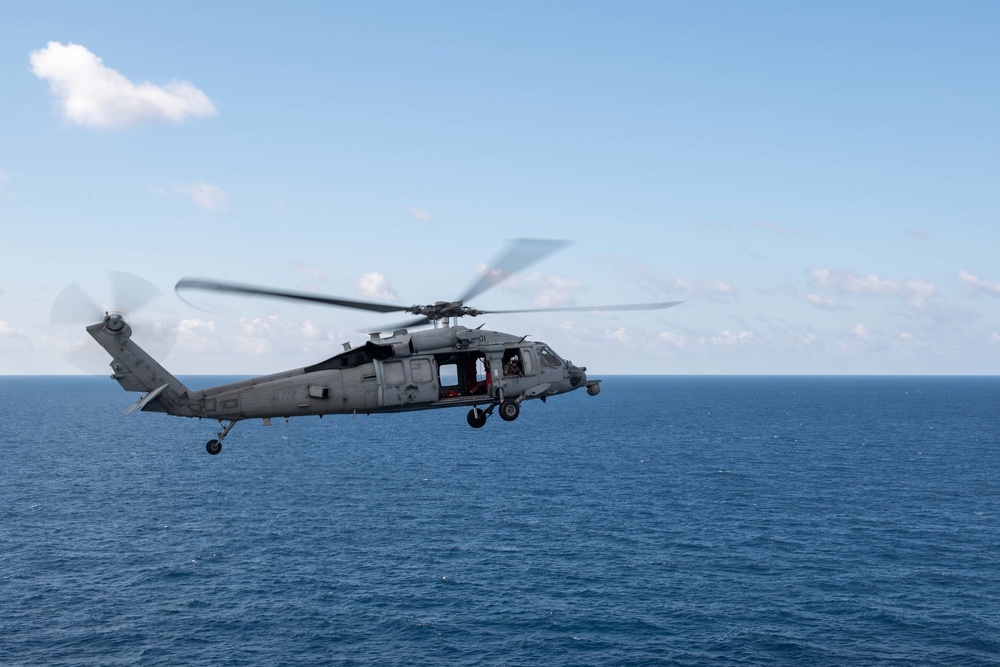 USS America (LHA 6) Conducts Flight Operations April 20, 2020