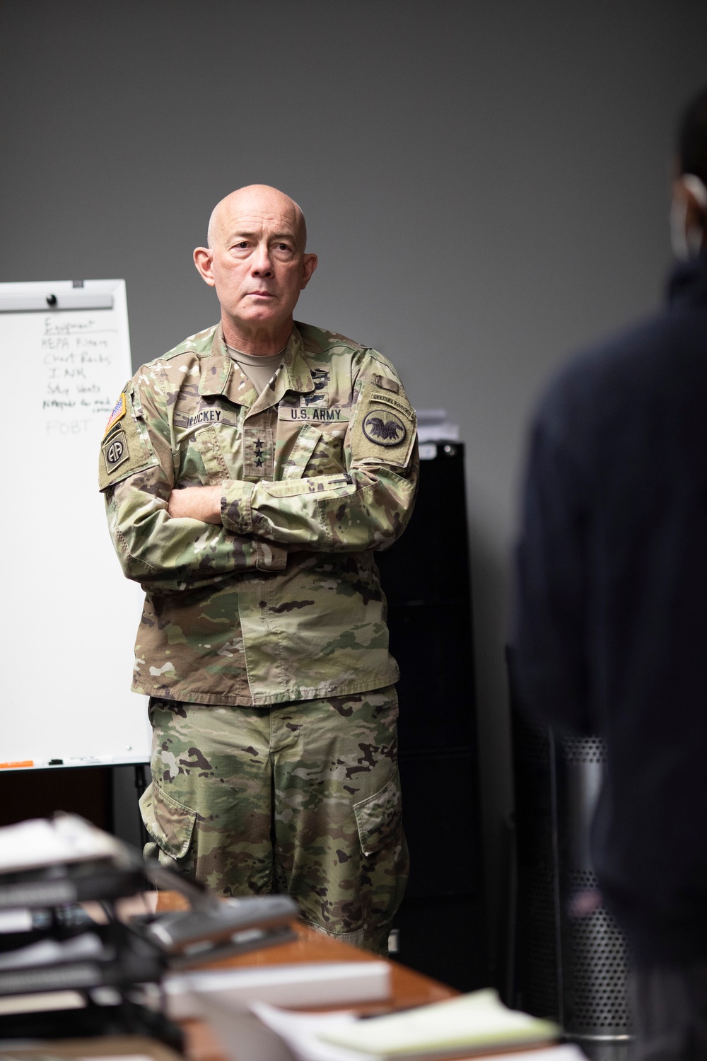 Lt. Gen. Luckey visits Detroit
