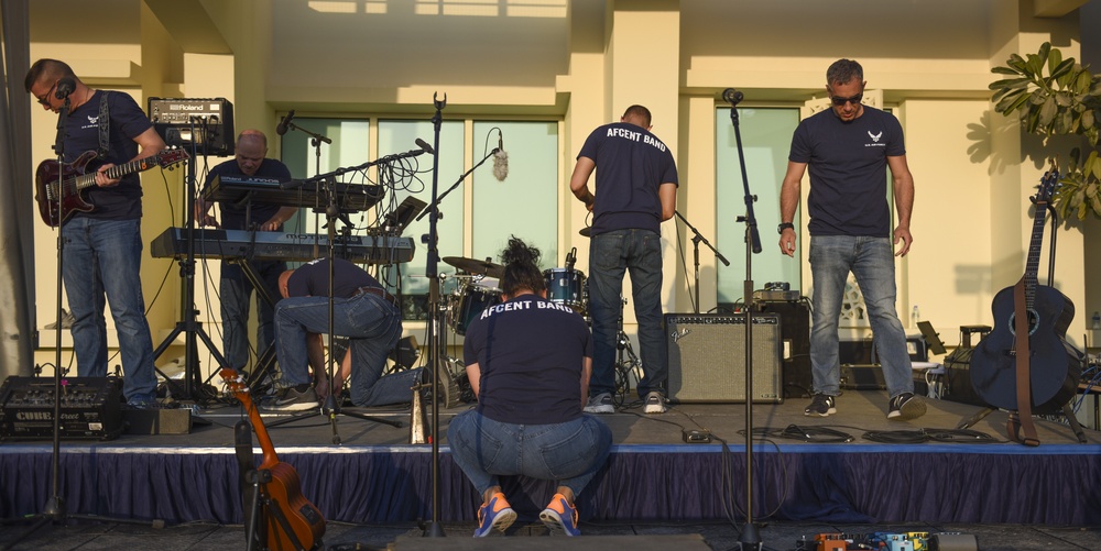 AFCENT Band Performs at ASD Friendship Festival