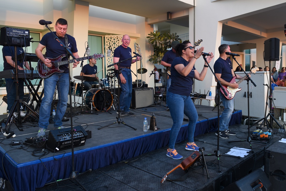 AFCENT Band Performs at ASD Friendship Festival