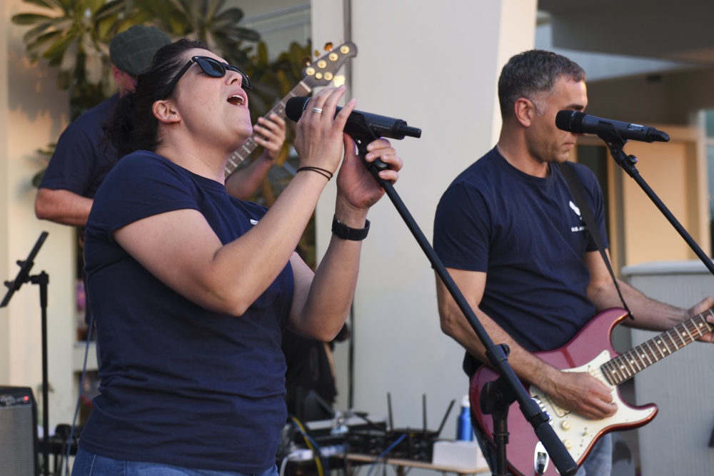 AFCENT Band Performs at ASD Friendship Festival