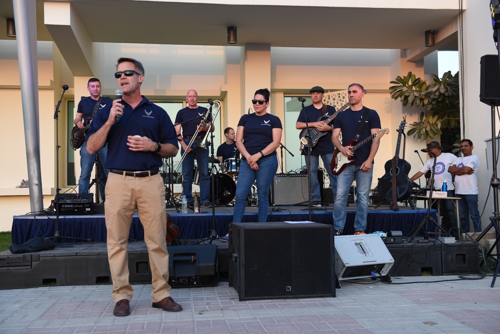 AFCENT Band Performs at ASD Friendship Festival