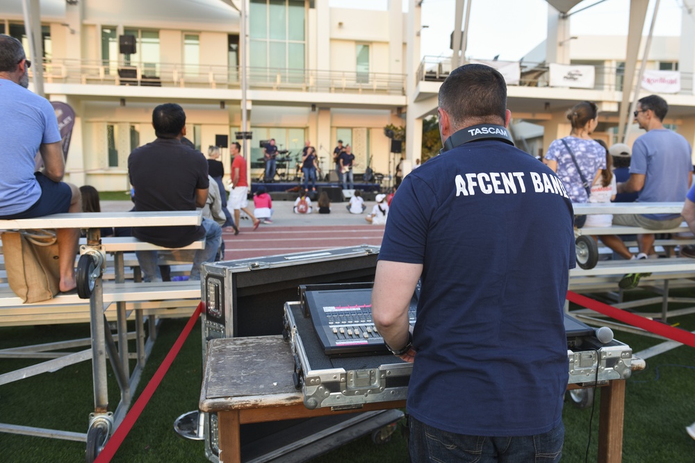 AFCENT Band Performs at ASD Friendship Festival