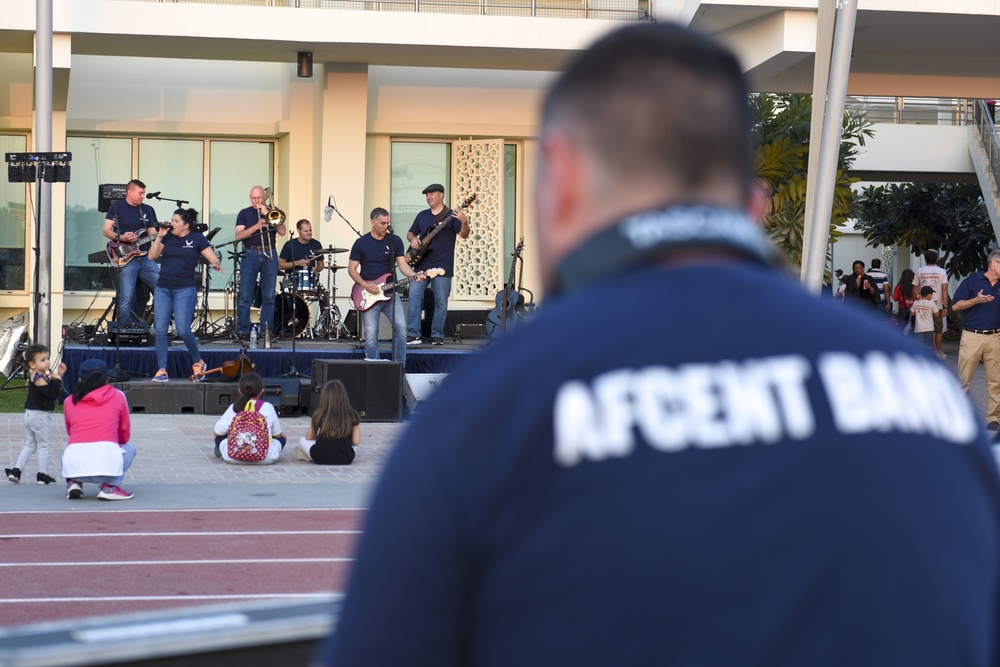 AFCENT Band Performs at ASD Friendship Festival