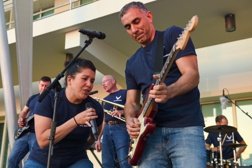 AFCENT Band Performs at ASD Friendship Festival