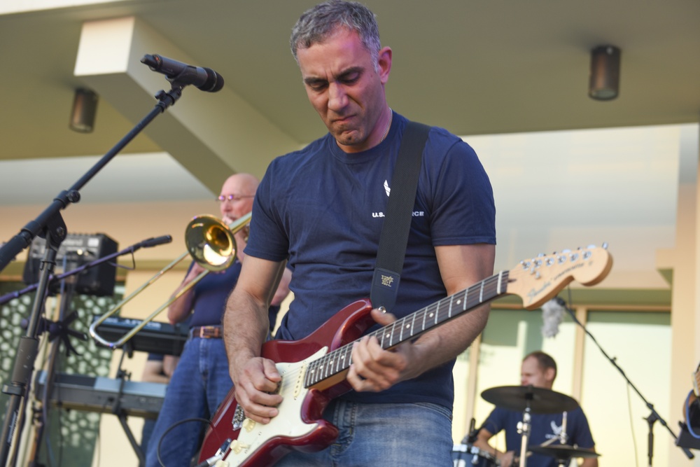 AFCENT Band Performs at ASD Friendship Festival