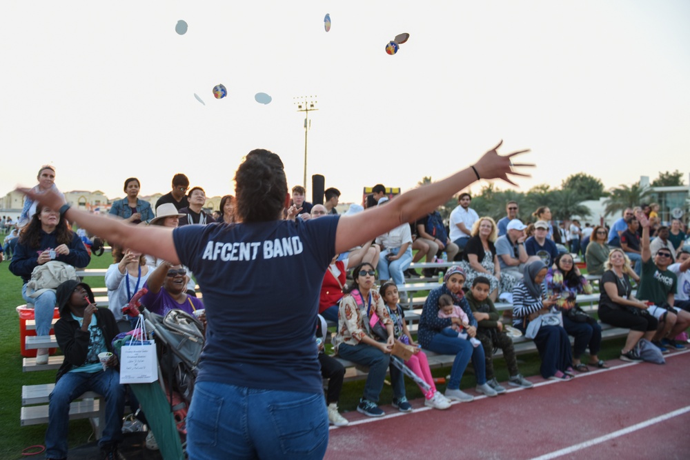 AFCENT Band Performs at ASD Friendship Festival