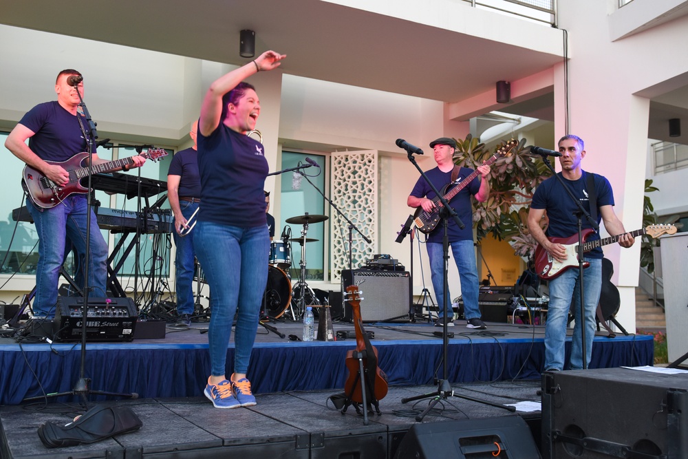 AFCENT Band Performs at ASD Friendship Festival