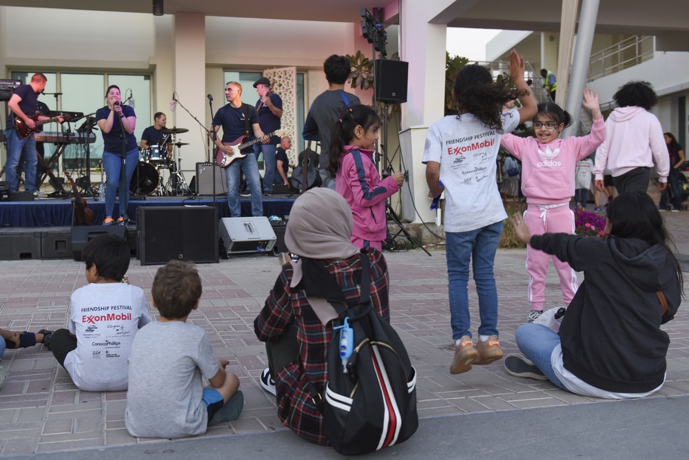 AFCENT Band Performs at ASD Friendship Festival