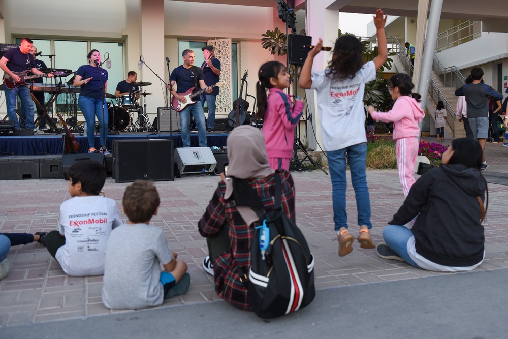 AFCENT Band Performs at ASD Friendship Festival