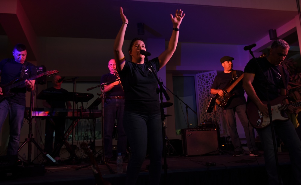 AFCENT Band Performs at ASD Friendship Festival