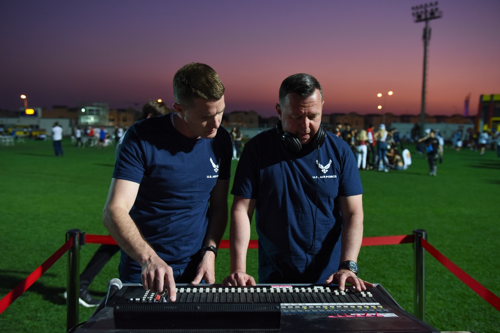 AFCENT Band Performs at ASD Friendship Festival