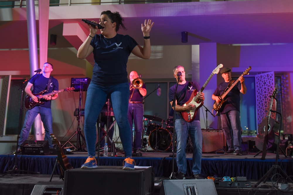 AFCENT Band Performs at ASD Friendship Festival