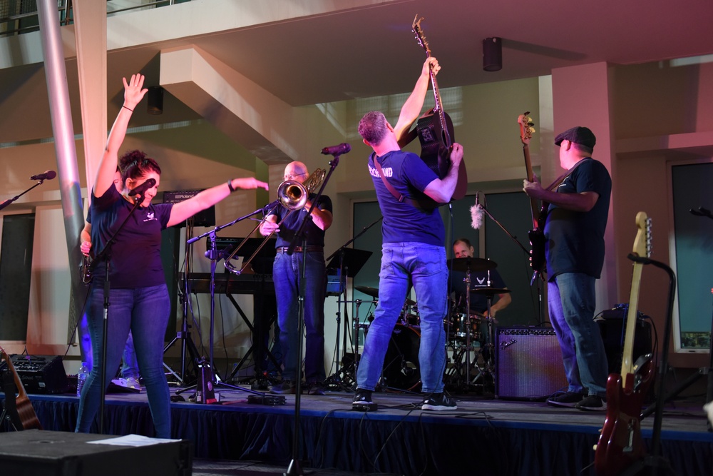 AFCENT Band Performs at ASD Friendship Festival