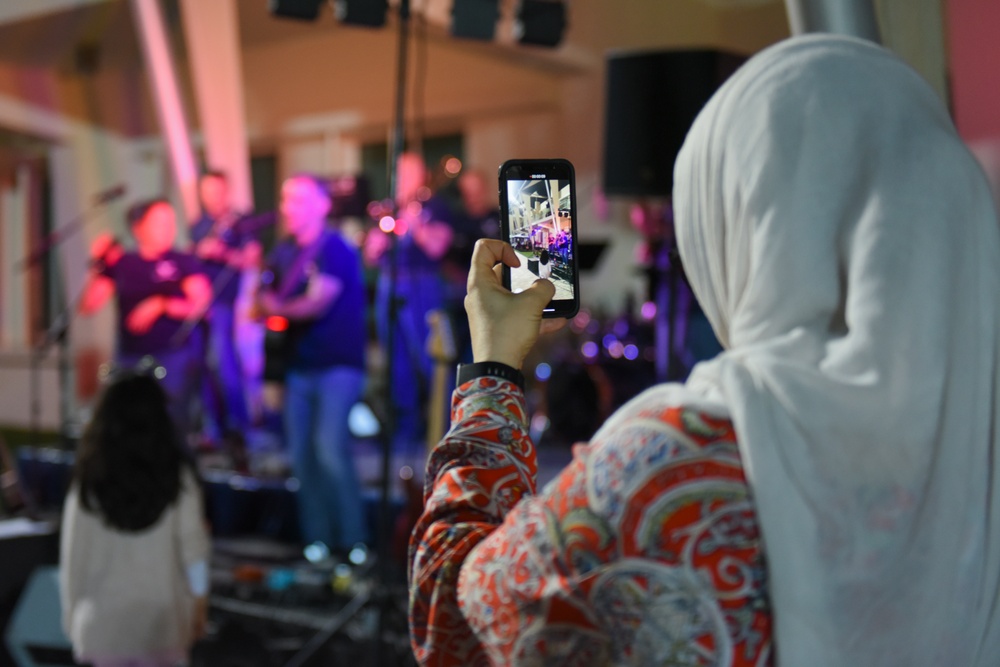 AFCENT Band Performs at ASD Friendship Festival