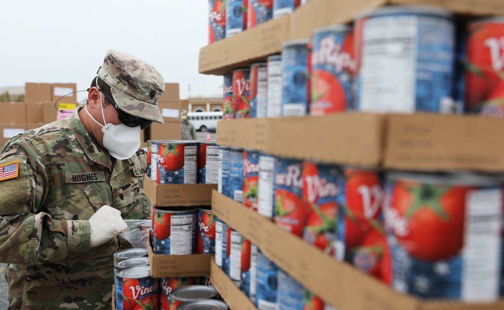 Delaware National Guard assists Food Bank of Delaware