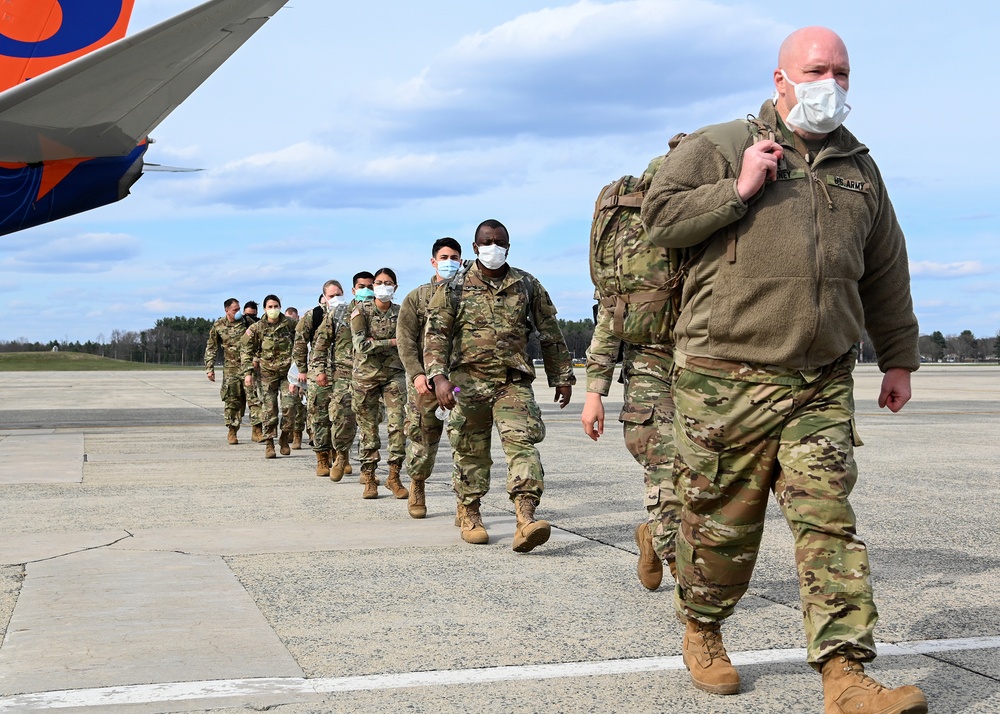 Army team arrives to support local COVID-19 efforts