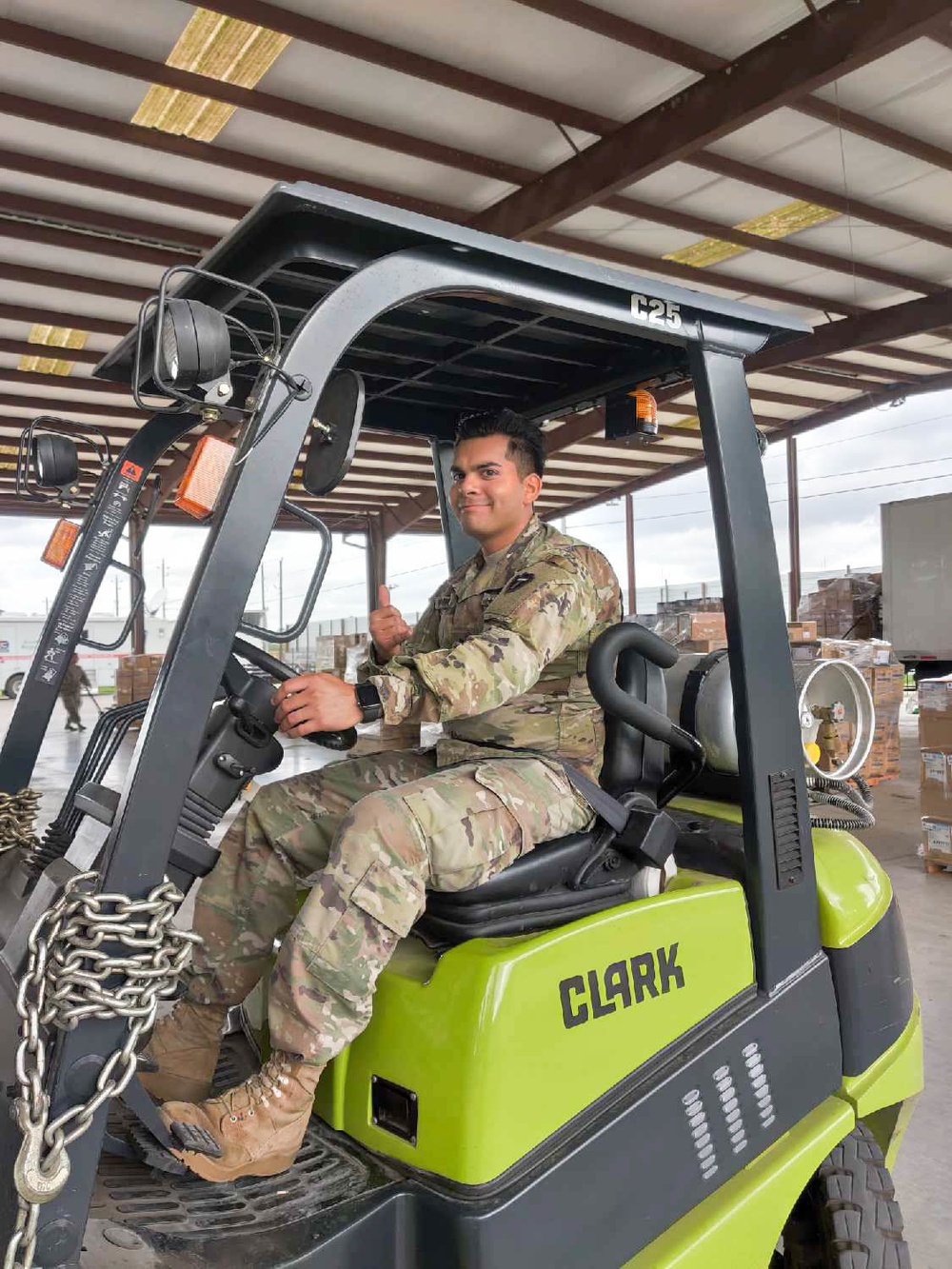 386th Forward Support Company Conducts a Sustainment Mission in Corpus Christi, Texas