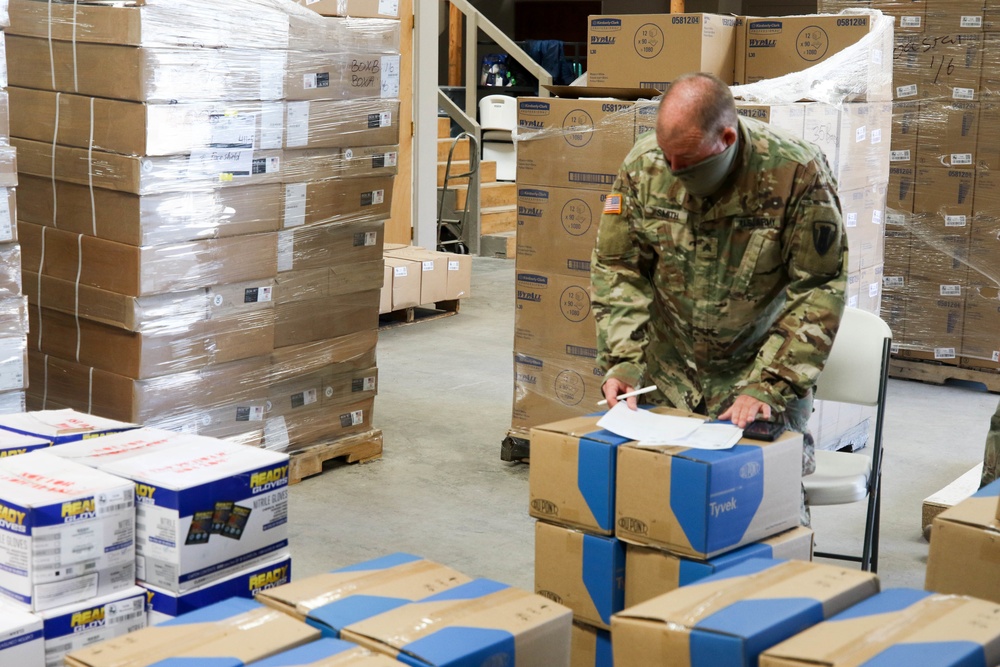 386th Forward Support Company Conducts a Sustainment Mission in Corpus Christi, Texas