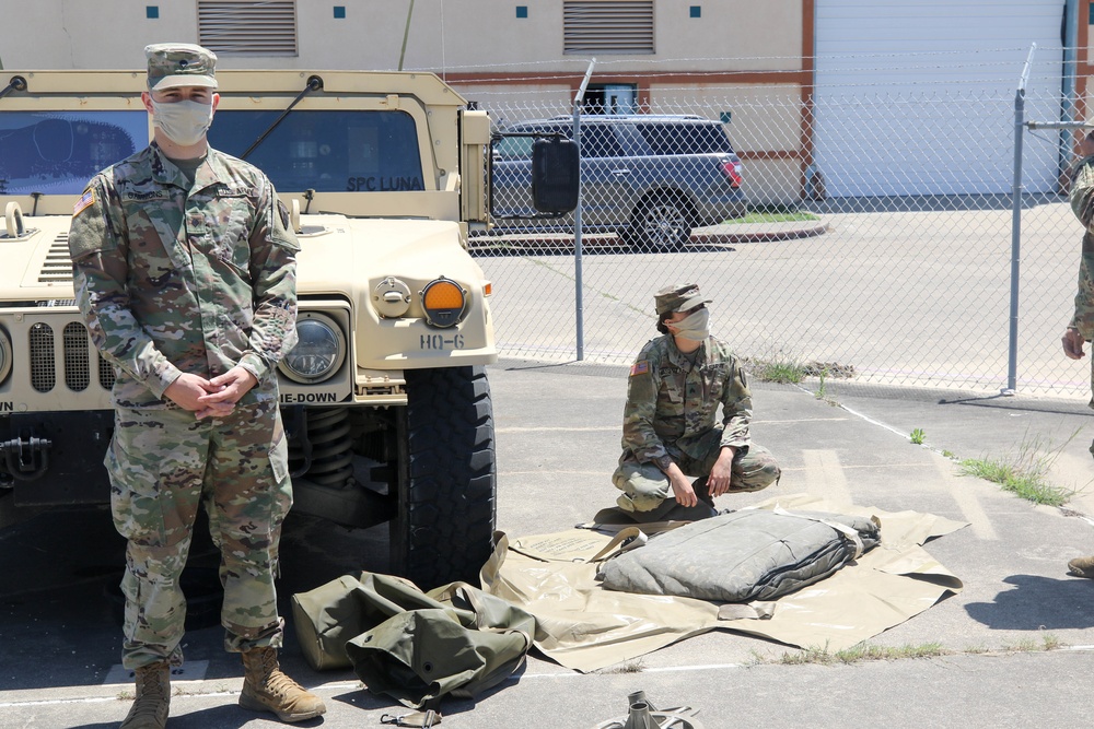 386th Forward Support Company Conducts a Sustainment Mission in Corpus Christi, Texas