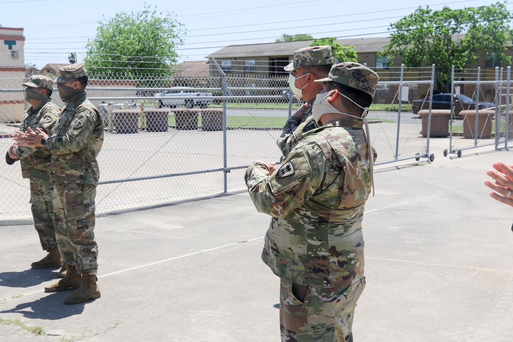 386th Forward Support Company Conducts a Sustainment Mission in Corpus Christi, Texas