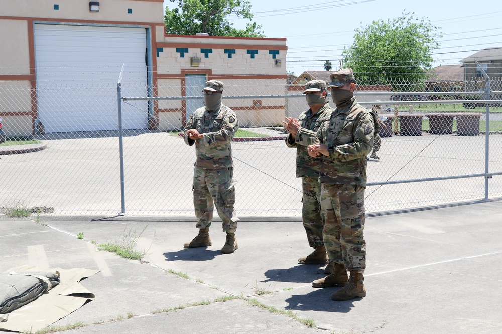 386th Forward Support Company Conducts a Sustainment Mission in Corpus Christi, Texas