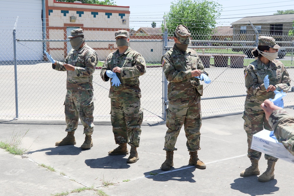 386th Forward Support Company Conducts a Sustainment Mission in Corpus Christi, Texas