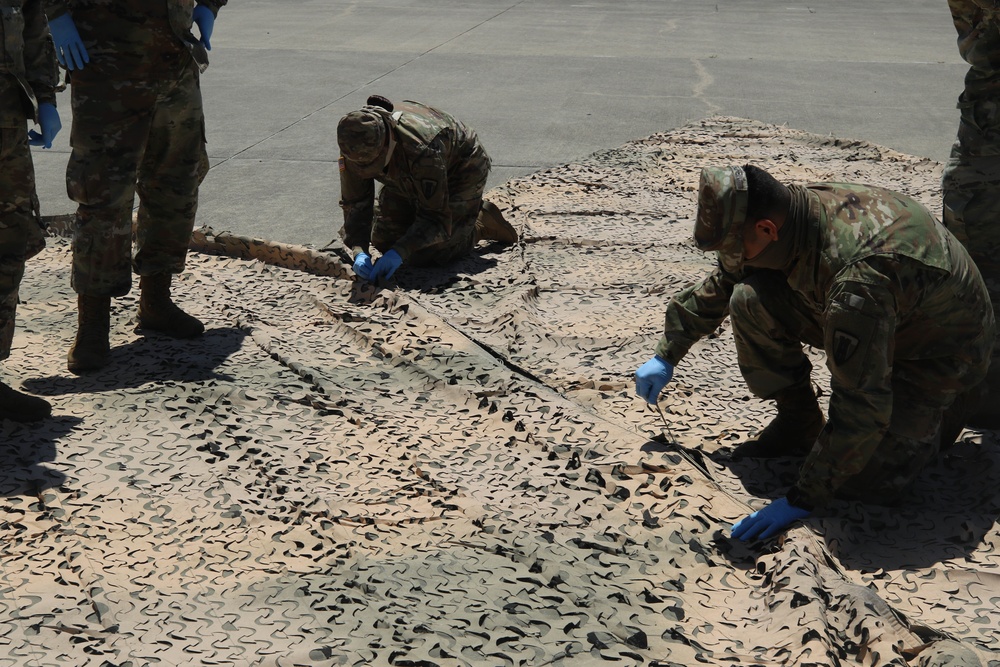 386th Forward Support Company Conducts a Sustainment Mission in Corpus Christi, Texas