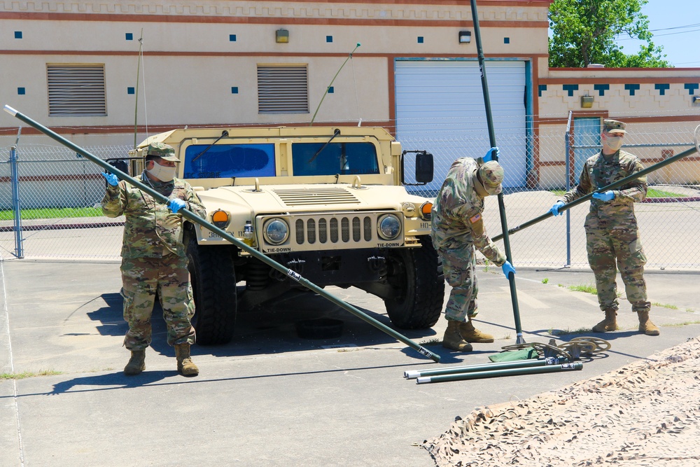 386th Forward Support Company Conducts a Sustainment Mission in Corpus Christi, Texas