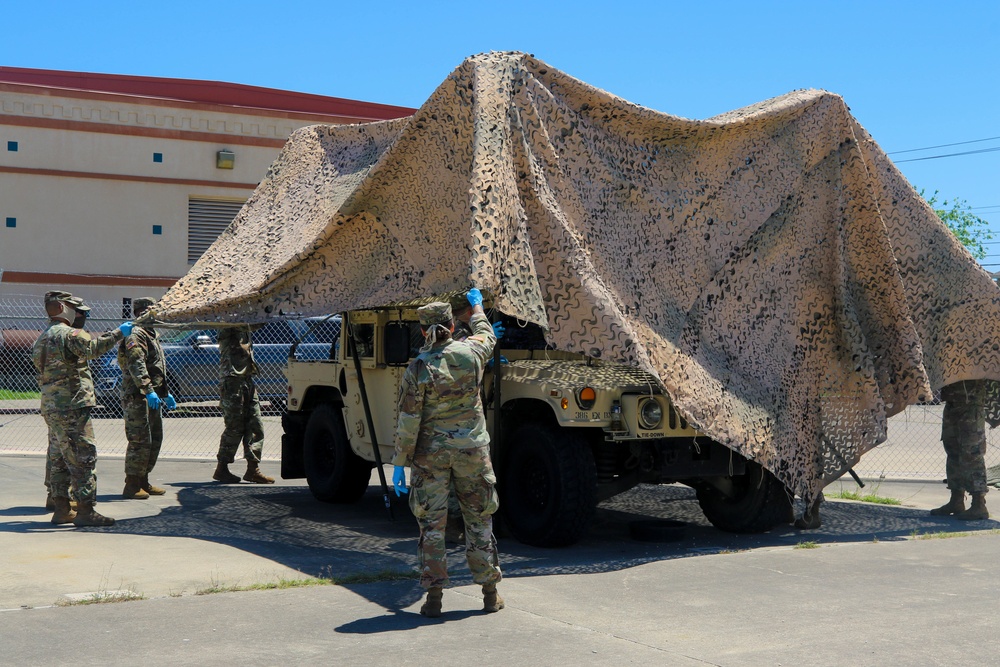 386th Forward Support Company Conducts a Sustainment Mission in Corpus Christi, Texas