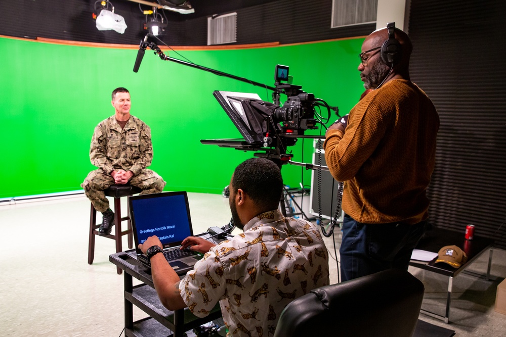 The Shipyard Instructional Design Center Stands Ready for Lights, Camera, ACTION!