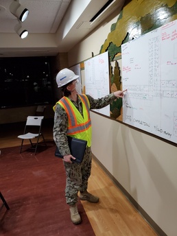 Navy Officer Helps USACE Create Alternate Care Facility In Chicago For COVID-19 Patients