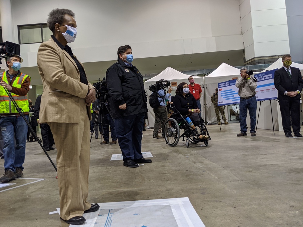 Press Conference held to provide Chicago COVID19 ACF update